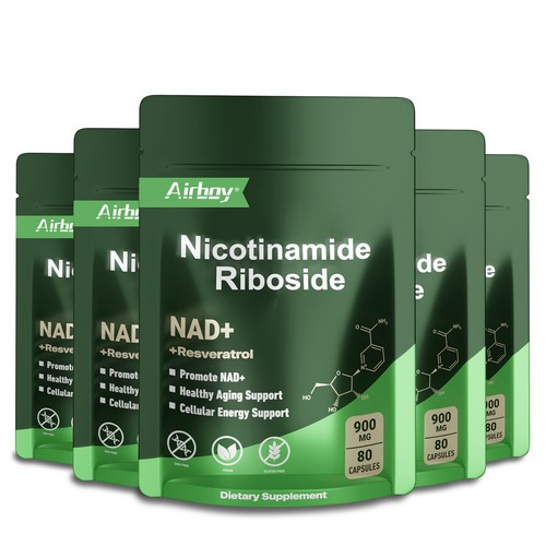 Nicotinamide 500MG Resveratrol, Anti-aging NAD Supplement 120 Capsules UK
