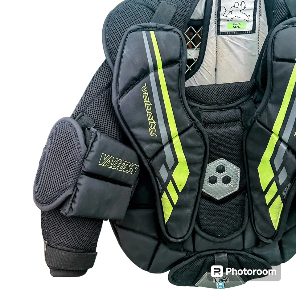 Protector de pecho y brazo de portero Vaughn Velocity VE8 juvenil mediano/grande M/L Foto 4 de 4