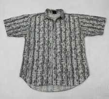 Vintage 90s Permit Surfer Skater Mint Green Casual Button Up S/S Shirt Mens L
