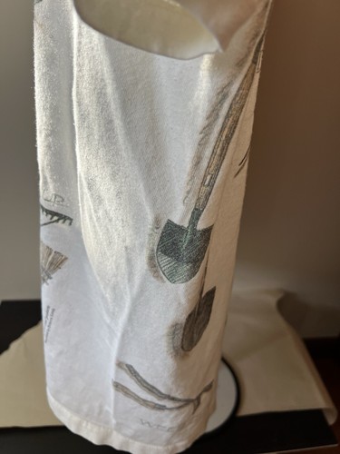 Vtg 90s Relevant Products Gardening T Shirt All Over Print Outdoors Men’s Large - Picture 4 of 6