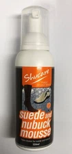 Shucare Suede & Nubuck Mousse Cleaning Moose 120ml powerful cleaning mousse