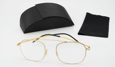 ByWP Brille OXY OY17006PG 50-19 145 Gold Steel Modern Designer Art Germany