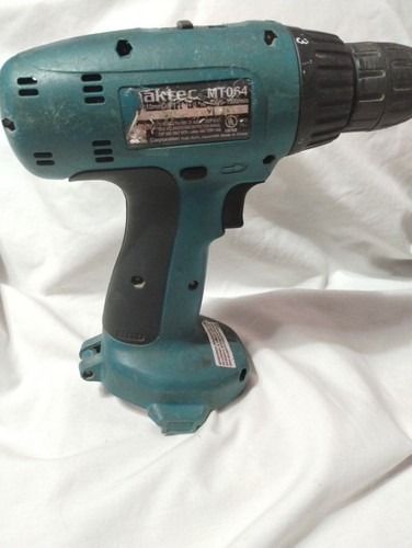 Maktek Cordless Drill By Makita MT 064 14.4v 3/8" W/ 2 Batteries & Charger Works - Picture 5 of 12