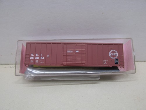 ROUNDHOUSE~ CHICAGO & EAST ILLINOIS 50' BOX CAR # 252854~ KIT~ ESCALA N | Zustand: New