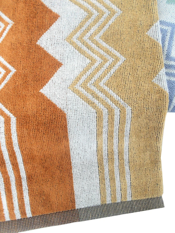 ПРОСТЫНЯ ДЛЯ ДОМАШНЕЙ ВАННЫ MISSONI ХЛОПОК ВЕЛЮР ЭКОЛОГИЧНАЯ 39x59 дюймов 100x150 см BENNIE 160 - Изображение 2 из 4