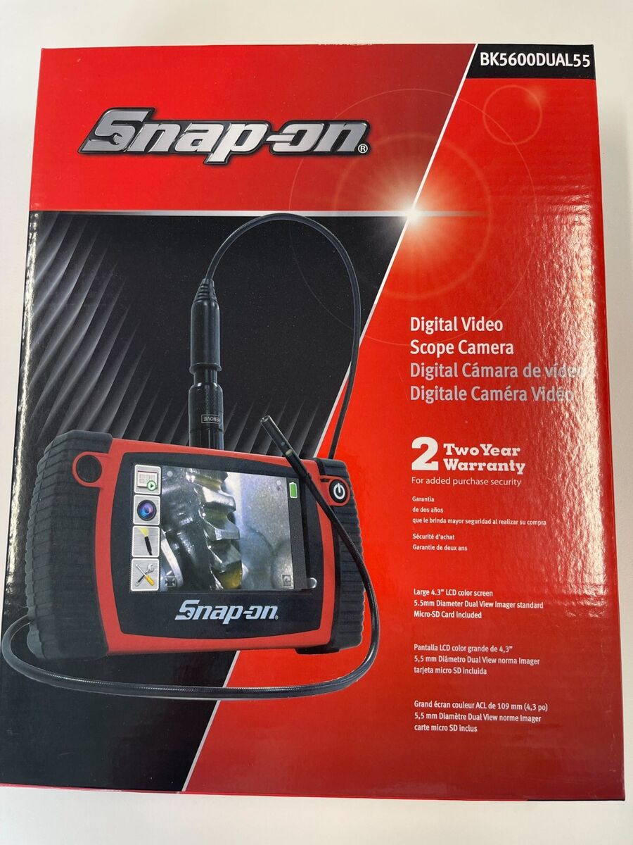 Snap-on BK5600DUAL55 Digital Borescope (Video Scope) | eBay Snap-on BK5600DUAL55 Digital Borescope (Video Scope) | eBay