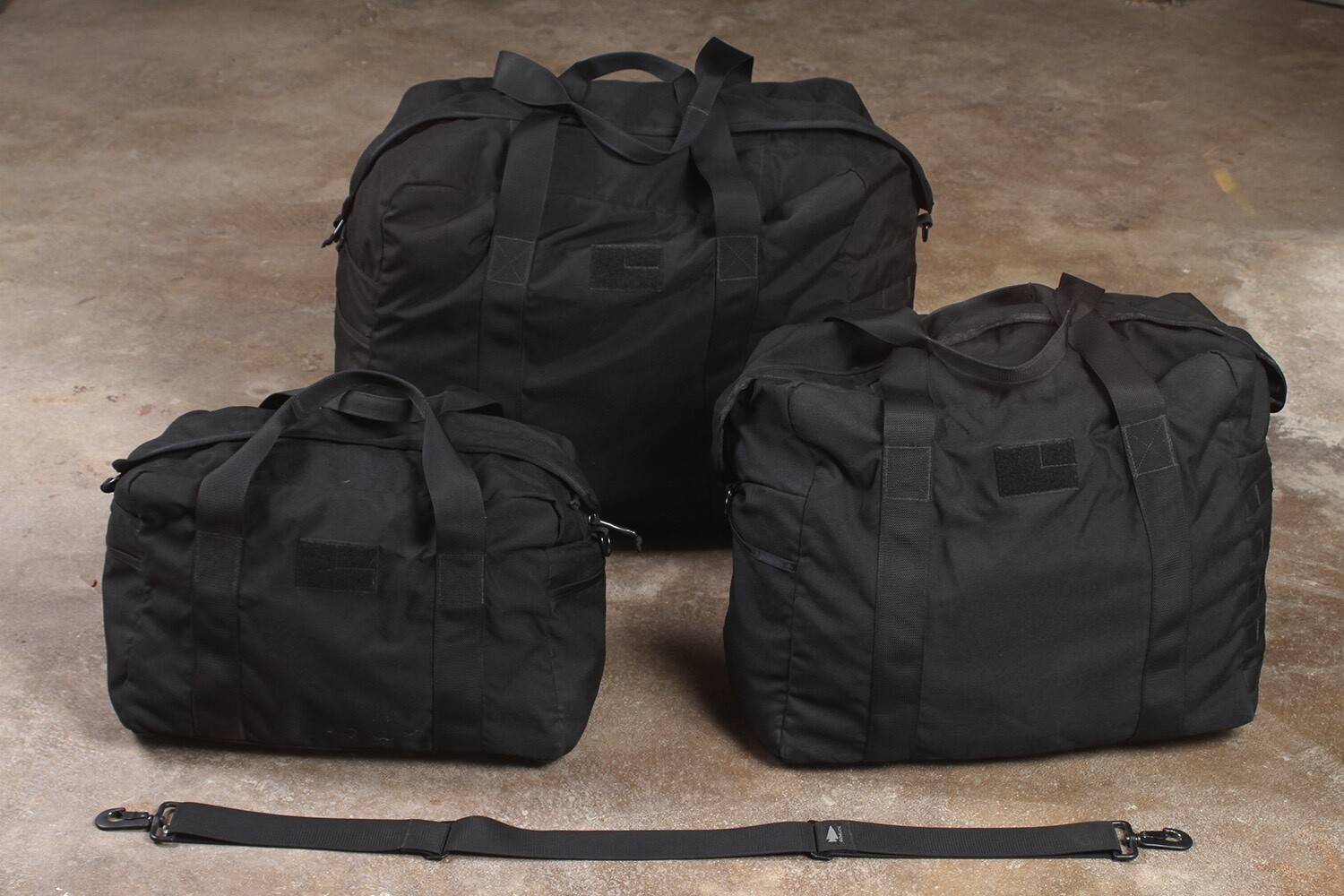 Set of 3 GORUCK Kit Bags 32L Kit, 57L Civvy, 84L Mil w/ Unpadded