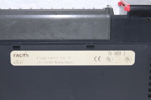 FACTS ENGINEERING F4-04DA-2 ANALOG OUTPUT MODULE DIRECTLOGIC DL405 4-CHANNEL - Picture 3 of 6