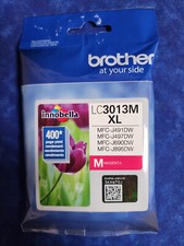 Genuine OEM Brother Magenta XL High Yield Ink LC3013M