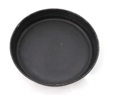 1 (ONE) 12"x 2" Commercial Aluminum Black Pizza Pan Seasoned ROUND