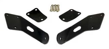 FITS 1997-2006 JEEP WRANGLER TEXTURED BLACK LED LIGHT BAR HOOD BRACKET SET