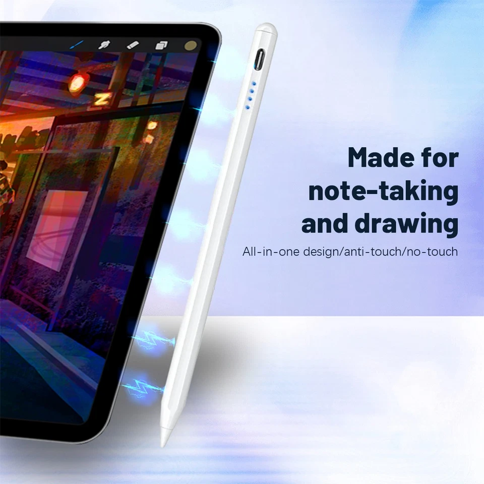 Lápiz óptico universal para Apple Pencil para iPad/iPad Air/iPad Pro/mini/Samsung LG Foto 3 de 4