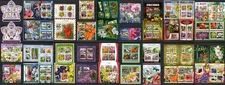 ORCHIDS flowers collection Pt.2 (2017) - 48 s/s MNH #CNA352