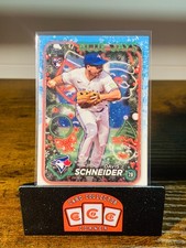 2024 Topps Holiday DAVIS SCHNEIDER #H132 Rookie RC Toronto Blue Jays JS