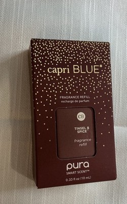 Pura Capri Blue Holiday Diffuser Refill in Tinsel & Spice Fragrance Refill
