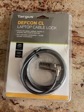 TARGUS DEFCON CL LAPTOP CABLE LOCK PA410U1 COMBINATION LOCK, Laptop Lock x4