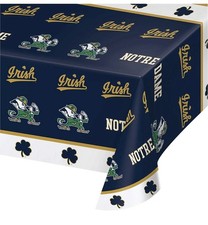 Notre Dame Fighting Irish NCAA Game Sports Party Decoration Plastic Tablecover