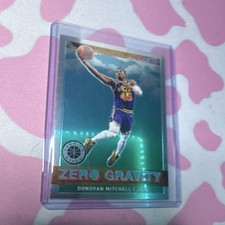Panini Hoops Premium Donovan Mitchell Zero Gravity #8 Utah Jazz Basketball