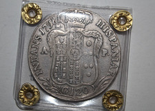 120 Grana "Piastra" 1798 Regno delle Due Sicilie Ferdinando IV periziato BB+