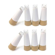 USB Rechargeable Bottle Light Cork Light for Christmas Party Pack of 8 White