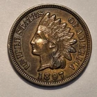 Nicer Low Mintage extremely fine++ 1897 Indian Head Cent