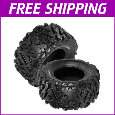  Set 2 26x11-12 ATV UTV Tires 6Ply 26x11x12 All Terrain Mud Tires 26 11 12 Rear