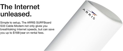 ARRIS S33 Surfboard DOCSIS 3.1 Multi-Gig Cable Modem - Certified Refurbished - Picture 13 of 15