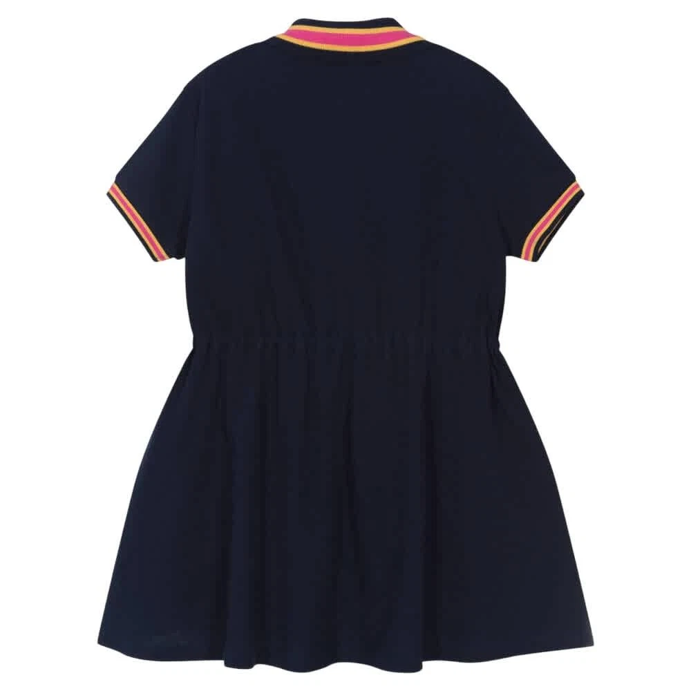 Polo ricamata con logo Medusa bambina Versace