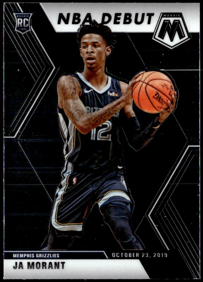 2019-20 Panini Mosaic #274 Ja Morant Rookie E1