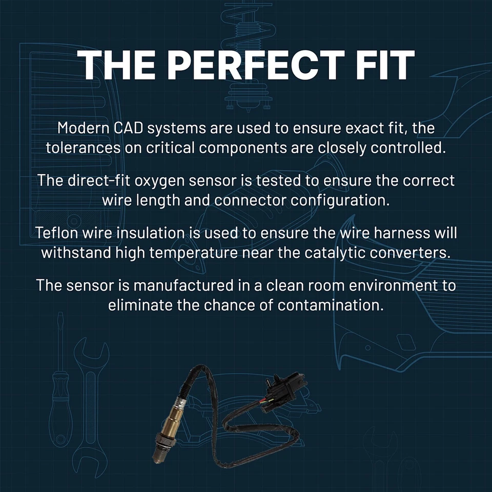 Juego de 2 sensores de oxígeno O2 aguas abajo para Lexus LS460 Toyota Prius 04-09 par Foto 3 de 4