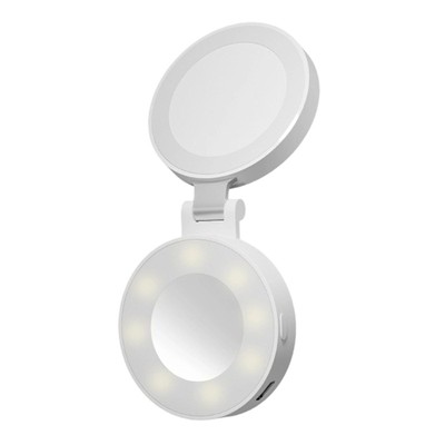 Rotating Phone Fill Rings Light for Photography Recording Video Conference