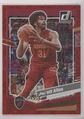 2023-24 Panini Donruss Red Fireworks /88 Jarrett Allen #186 13hf