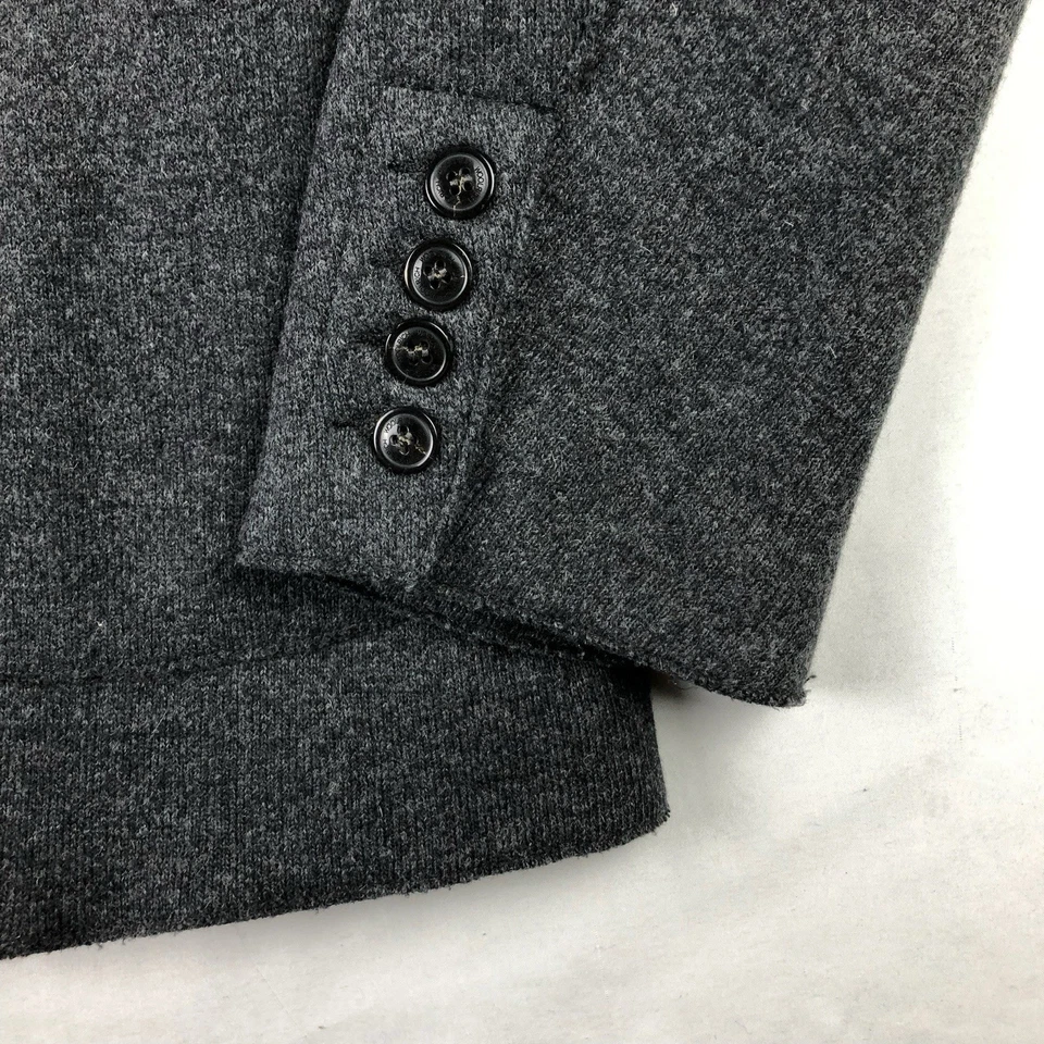 Chaqueta Blazer Cárdigan Woolrich Para Hombres Grande Lana Tejido Suave Foto 2 de 4