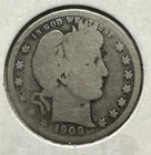 1909 Barber Quarter