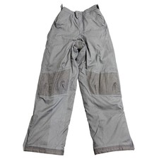 LL Bean Cold Buster Snow Pants Kids 16 Adjustable Waist Black EUC 28x30 Ski