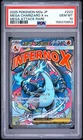 2025 POKEMON JAPANESE MEGA DREAM EX ATTACK RARE #223 MEGA CHARIZARD X EX PSA 10