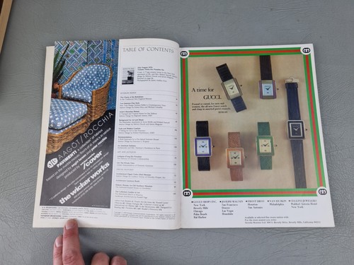 Architectural Digest julio / agosto 1979, revista de diseño de arte - Imagen 5 de 7