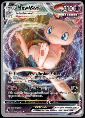 Mew VMAX Pokémon TCG Cards for sale | eBay