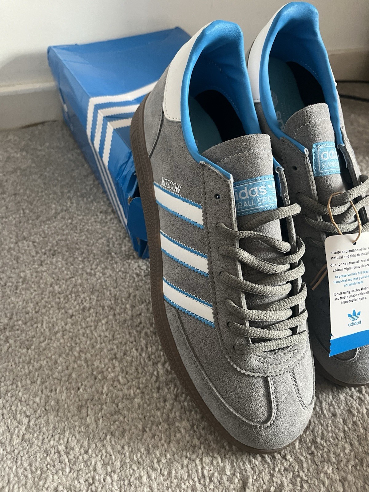 Adidas Moscow Handball UK8 BNIBWT GZ4761 - RARE