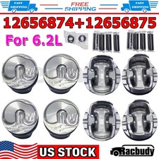 Pistons Rings Kit For 2014-2022 Chevy Gmc Cadillac 6.2l Gen V L86 L87 Lt1 Std