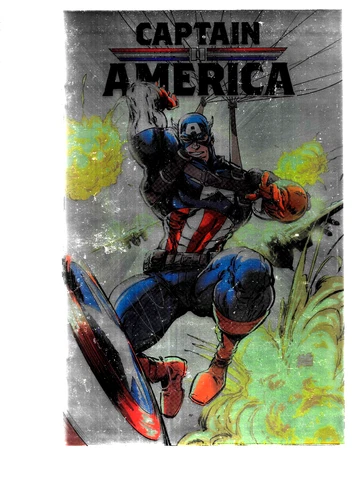 Captain America (Marvel 2023) NM #1 KAARE ANDREWS Foil Variant Cover!