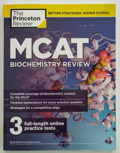 Graduate School Test Preparation Ser.: MCAT Biochemistry Review by The Princeton