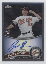 2011 Topps Chrome Rookie Auto Zach Britton #216 Auto 9gj