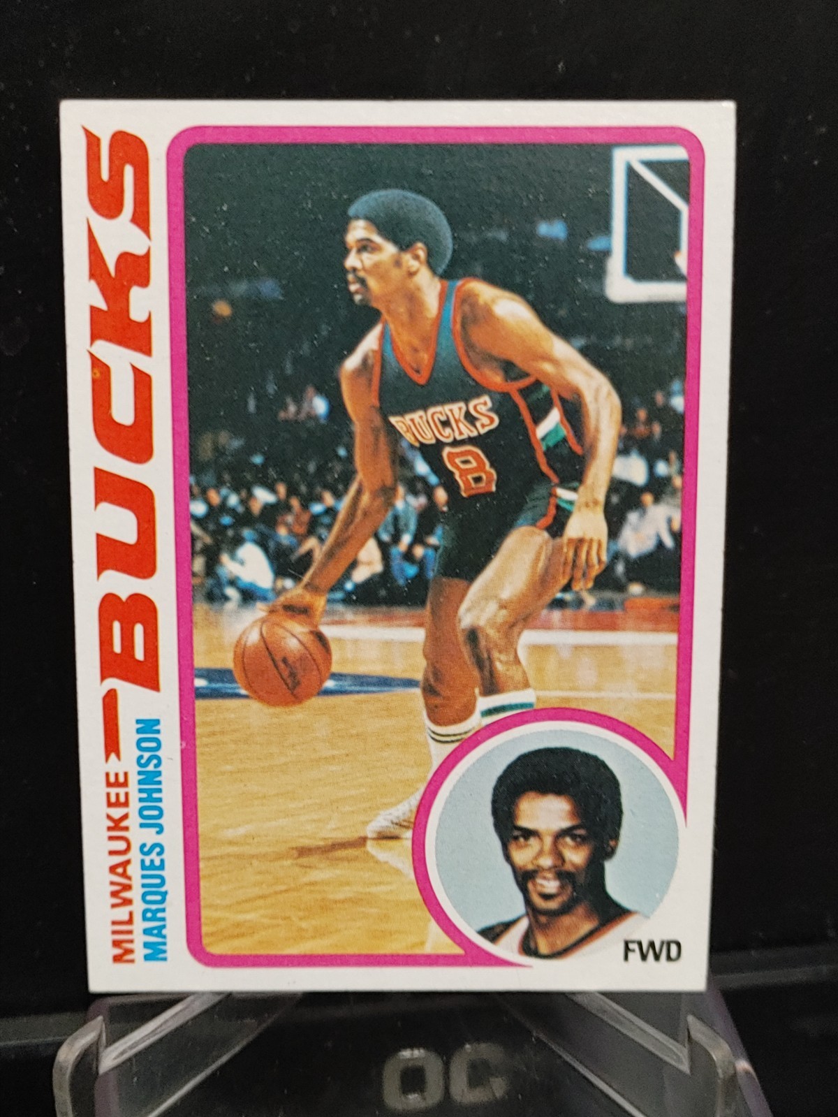 Marques Johnson RC 1978-79 Topps #126 - Milwaukee Bucks - D - redw