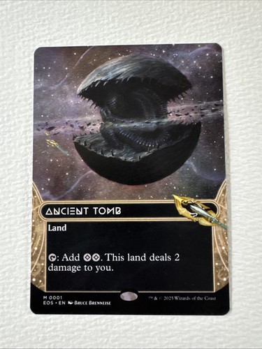 Ancient Tomb (0001) (Borderless) Edge of Eternities: Stellar Sights Non Foil NM