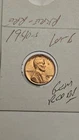 wheat penny 1940S GEM RED BU 1940-S LINCOLN CENT LOT #B FIRE RED UNC LUSTER