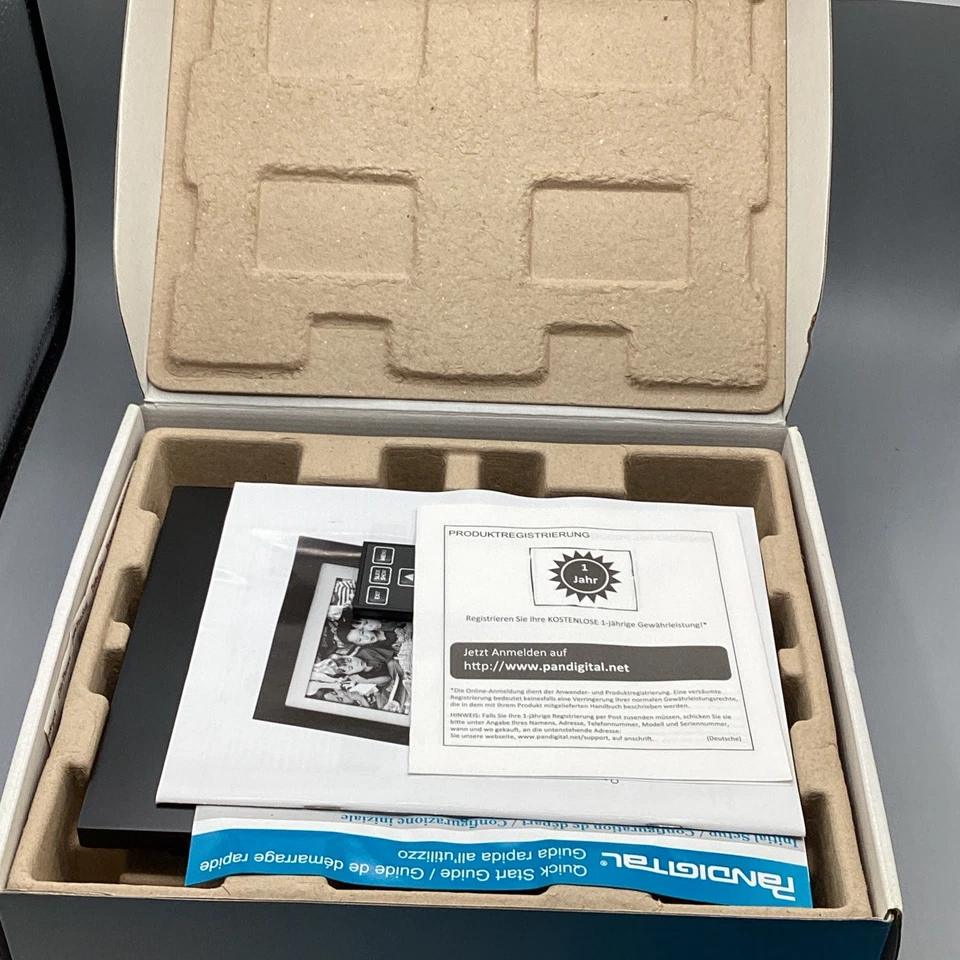 New Pandigital By Panimage 7" LED Digital Photo Frame 2000 Images PI7002AWB - Image 4 of 4