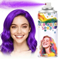 Purple Temporary Hair Color Spray for Women Kids Man,Hair Dye