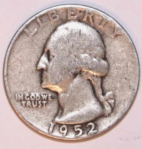 1952-P Washington Quarter - Fine - #2375EA