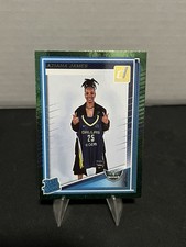 2025 Panini Donruss WNBA - Rated Rookie Aziaha James #95 Green Shimmer (RC)